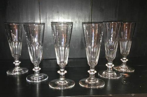 Set of 6 Champagne Fltes